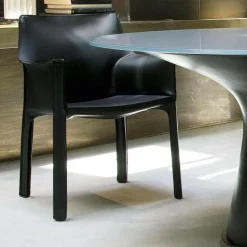 413 Cab Armlehnstuhl Leder