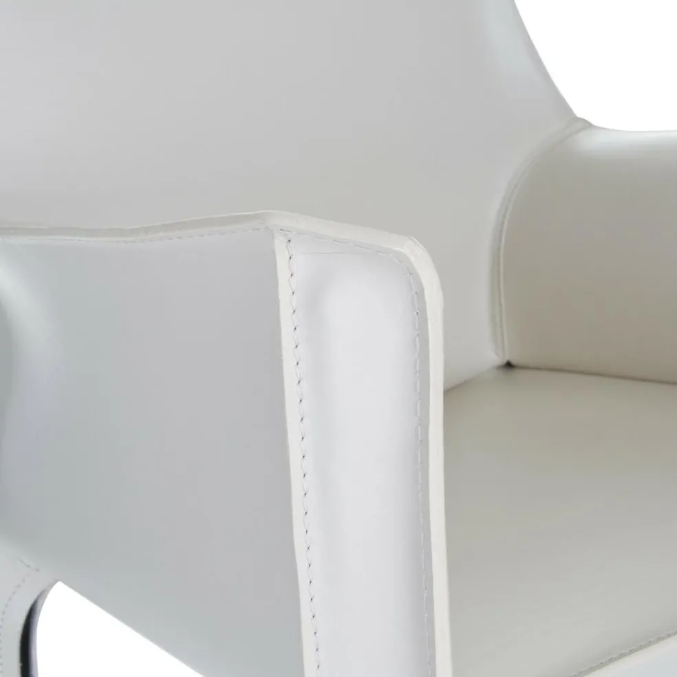 413 Cab Armlehnstuhl Leder