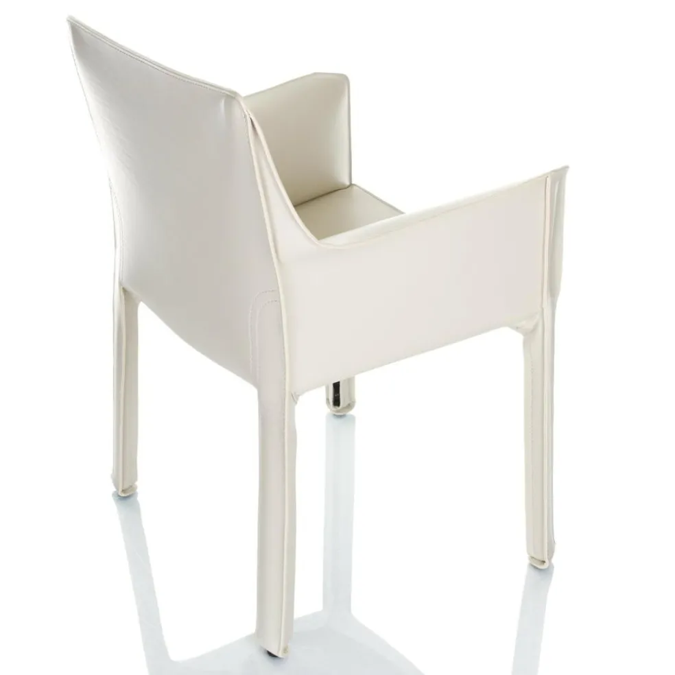 413 Cab Armlehnstuhl Leder