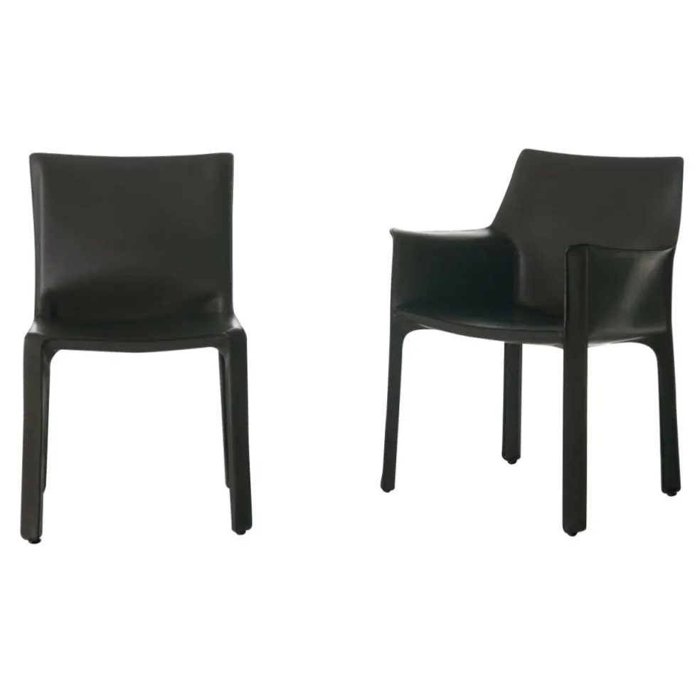 413 Cab Armlehnstuhl Leder