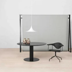 2.0 Dining Tisch Gestell schwarz Ø130cm