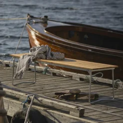 9 Gartenbank klappbar 170x40cm Teak