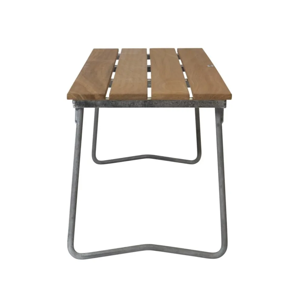 9 Gartenbank klappbar 170x40cm Eiche