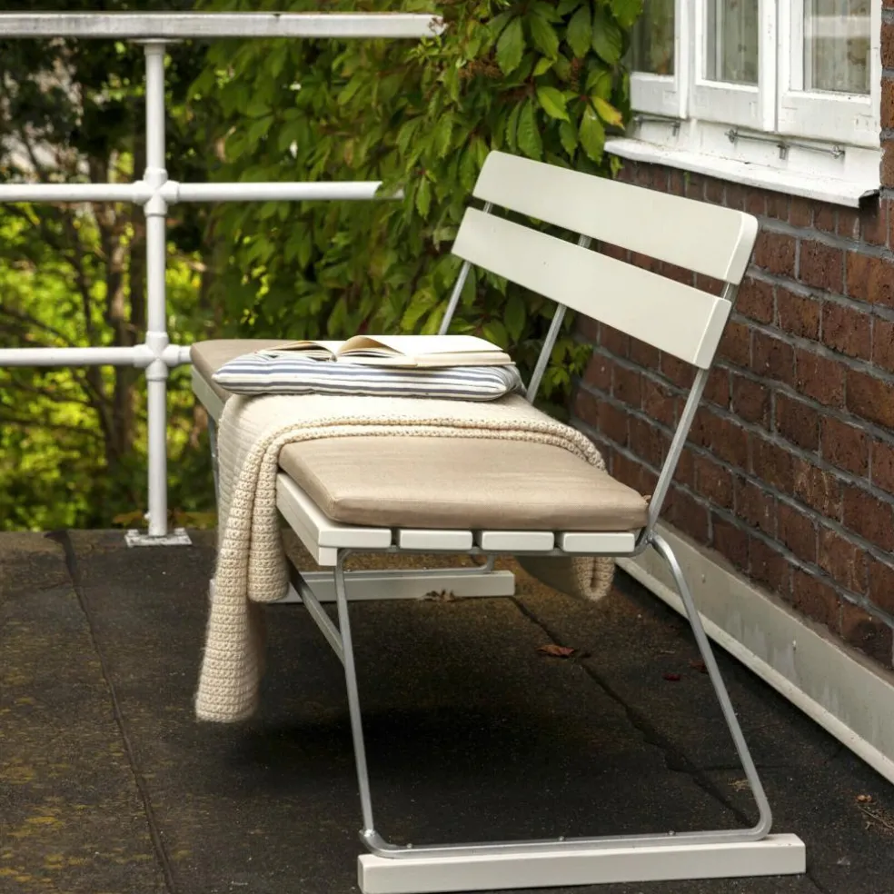 5 Gartenbank 204x77cm Eiche