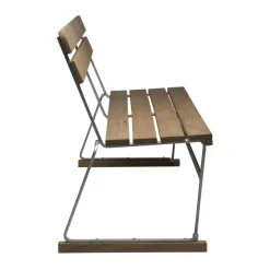 5 Gartenbank 204x77cm Eiche