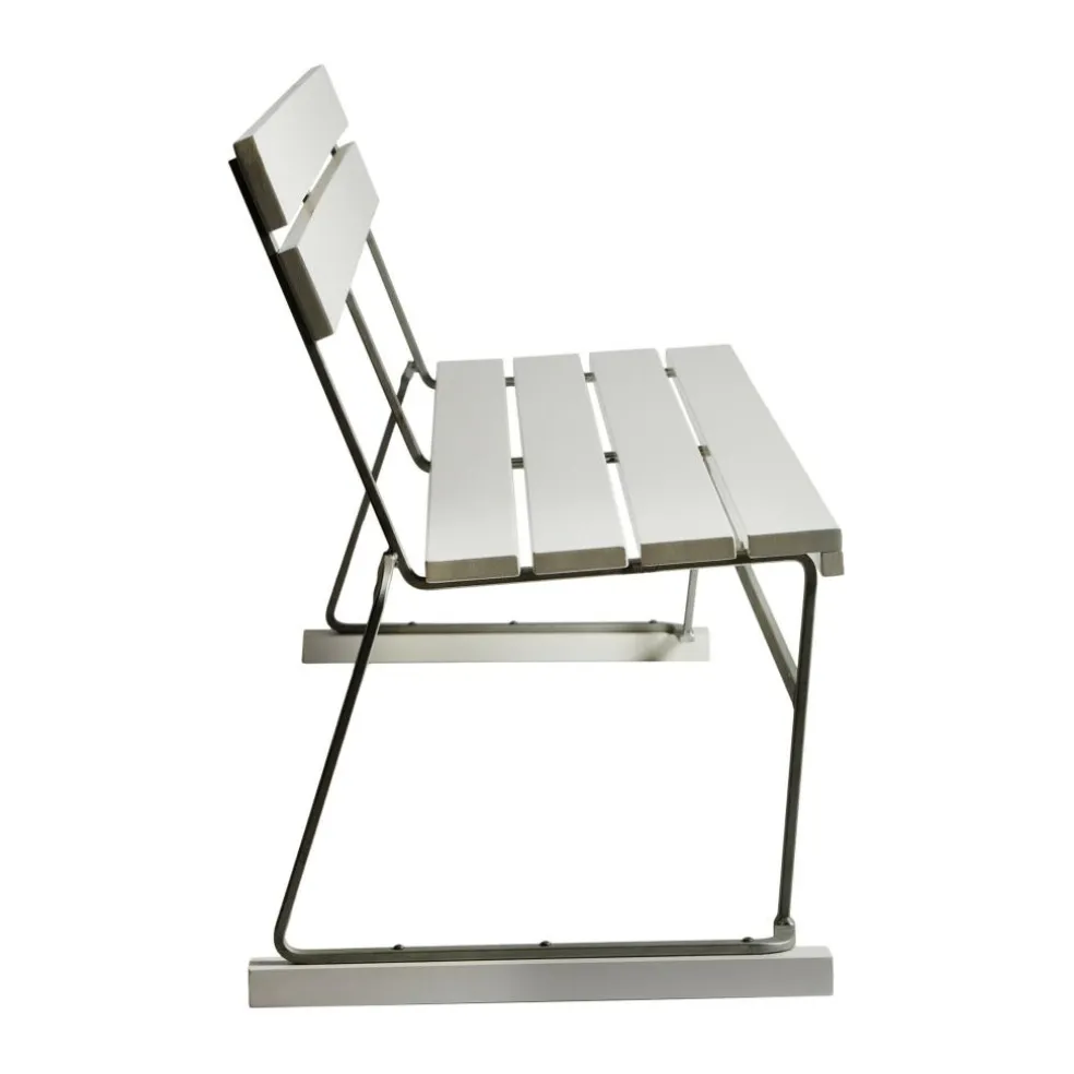 5 Gartenbank 204x77cm Eiche