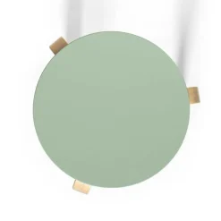 60 Hocker Gestell klar lackiert