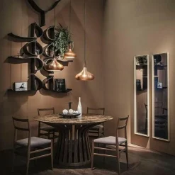 646 Leggera Stuhl mit Sitzpolster