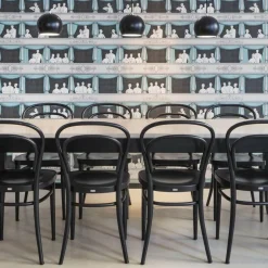 214 M Bugholzstuhl mit Muldensitz