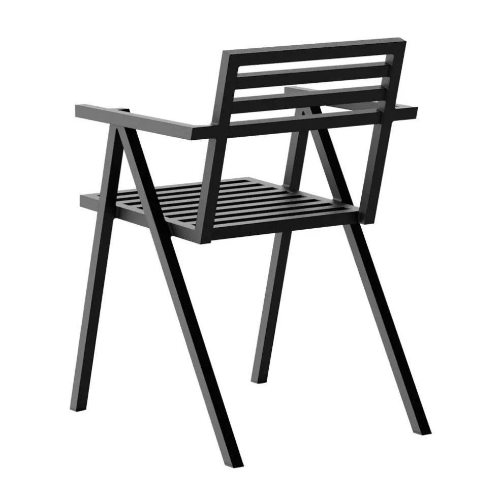 19 Outdoors Armlehnstuhl stapelbar