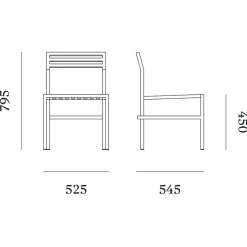 19 Outdoors Esstisch Stuhl