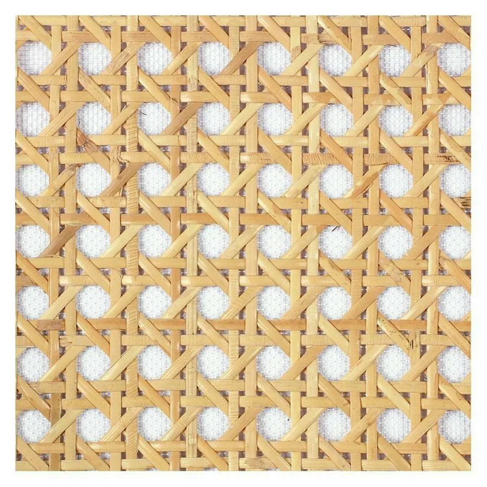 209 R Bugholz-Armlehnstuhl mit Rohrgeflecht