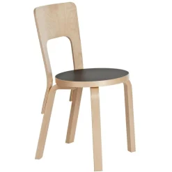 66 Stuhl Gestell klar lackiert