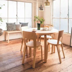 66 Stuhl Gestell klar lackiert