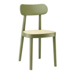 118 Stuhl mit Rohrgeflecht