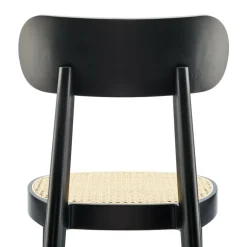 118 Stuhl mit Rohrgeflecht