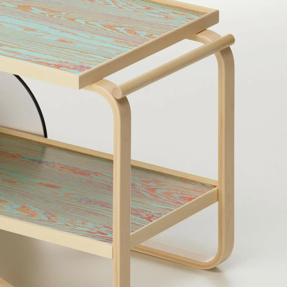 901 Teewagen Gestell Birke