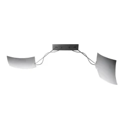 2 x 18x18 LED Decken-/Wandleuchte