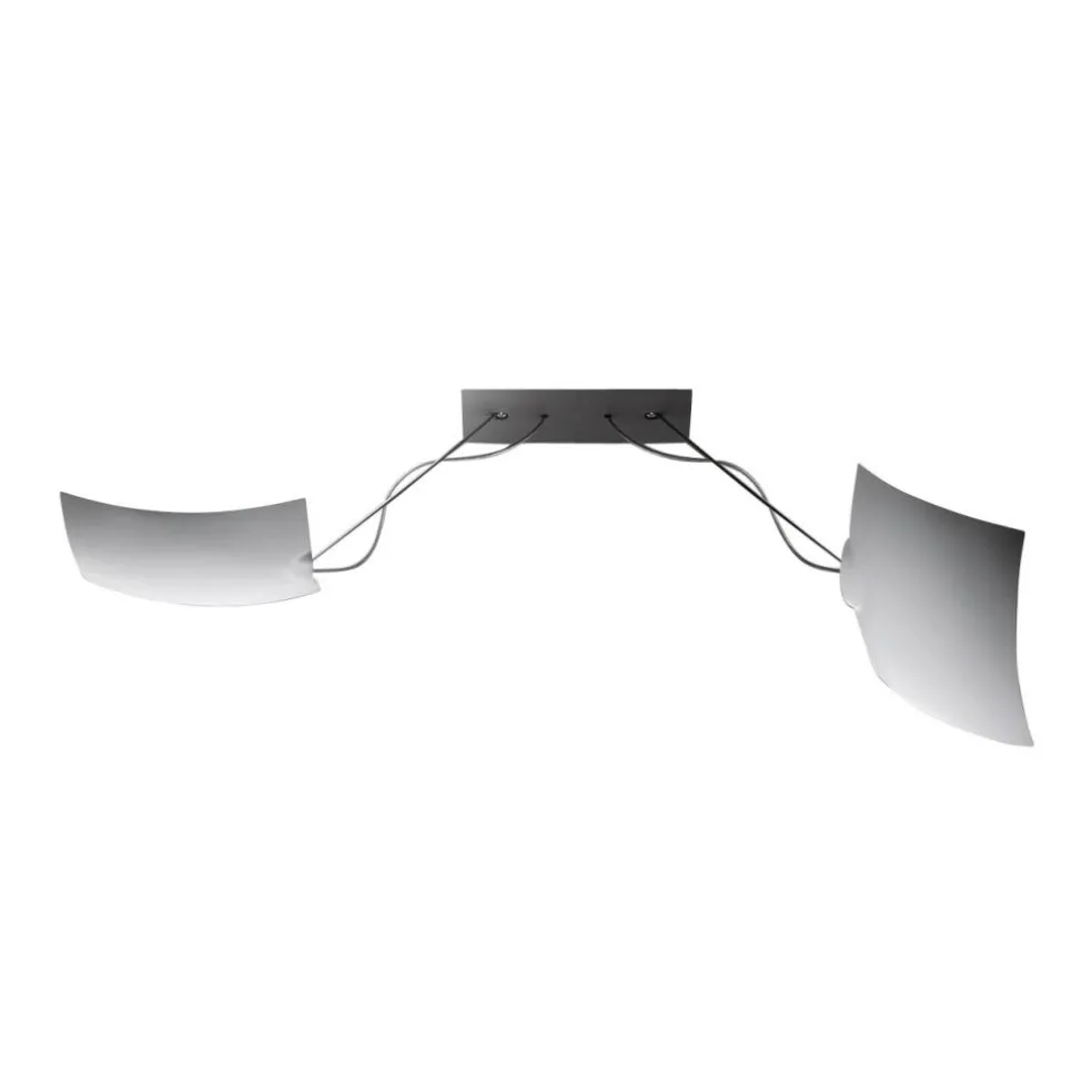 2 x 18x18 LED Decken-/Wandleuchte