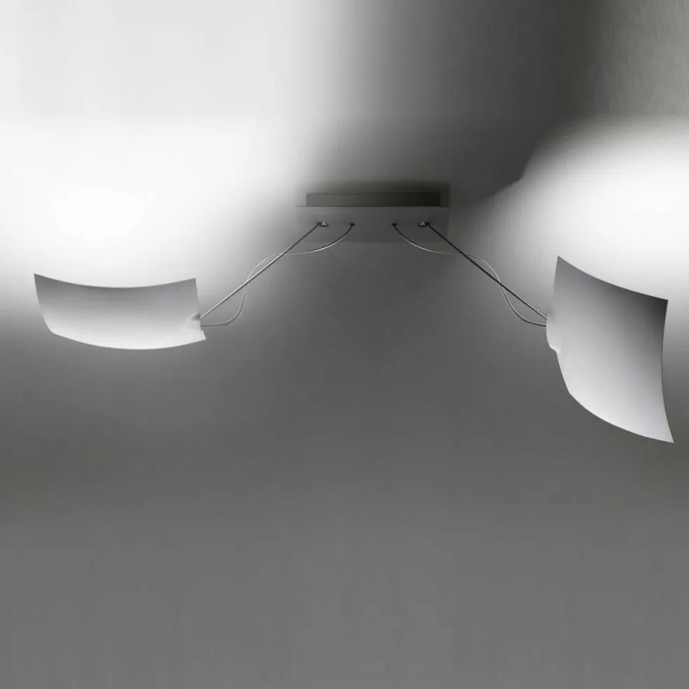 2 x 18x18 LED Decken-/Wandleuchte