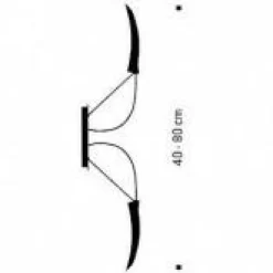 2 x 18x18 LED Decken-/Wandleuchte