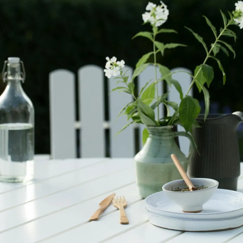 9A 120 Gartenesstisch Ø120cm Eiche