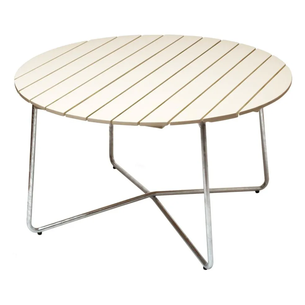 9A 120 Gartenesstisch Ø120cm Eiche