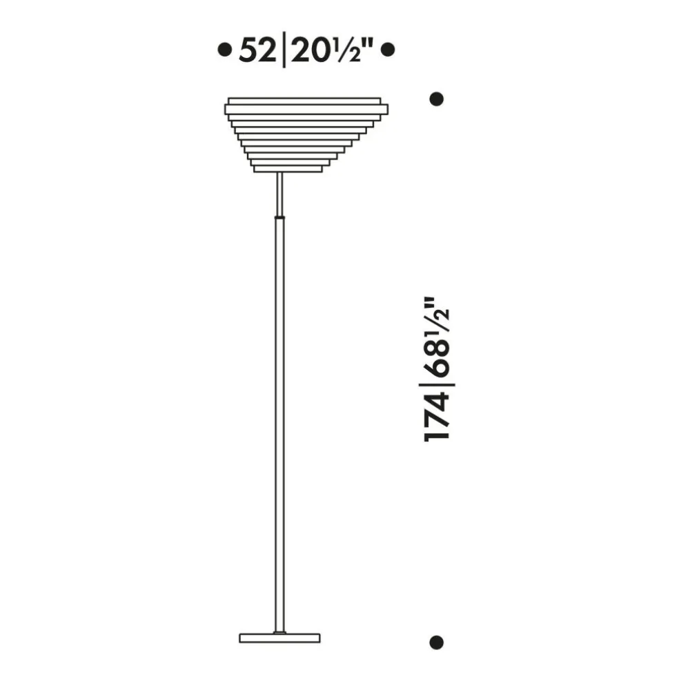 A805 Angel Wing Stehleuchte
