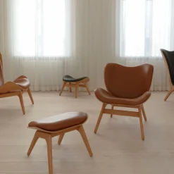 A Conversation Piece Ottoman Leder