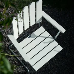 A2 Gartenarmlehnstuhl Eiche