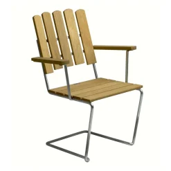 A2 Gartenarmlehnstuhl Eiche