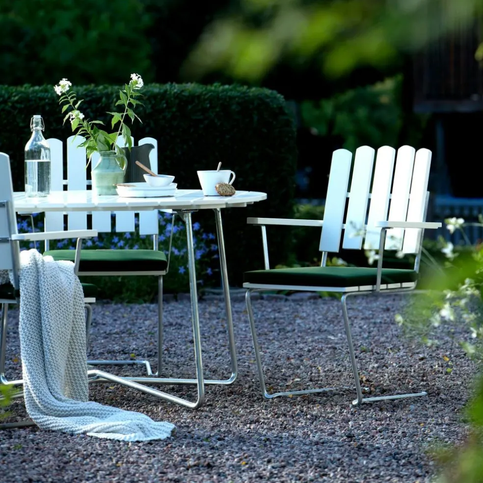 A2 Gartenarmlehnstuhl Eiche