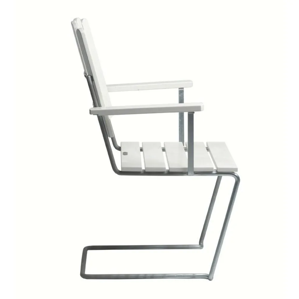 A2 Gartenarmlehnstuhl Eiche