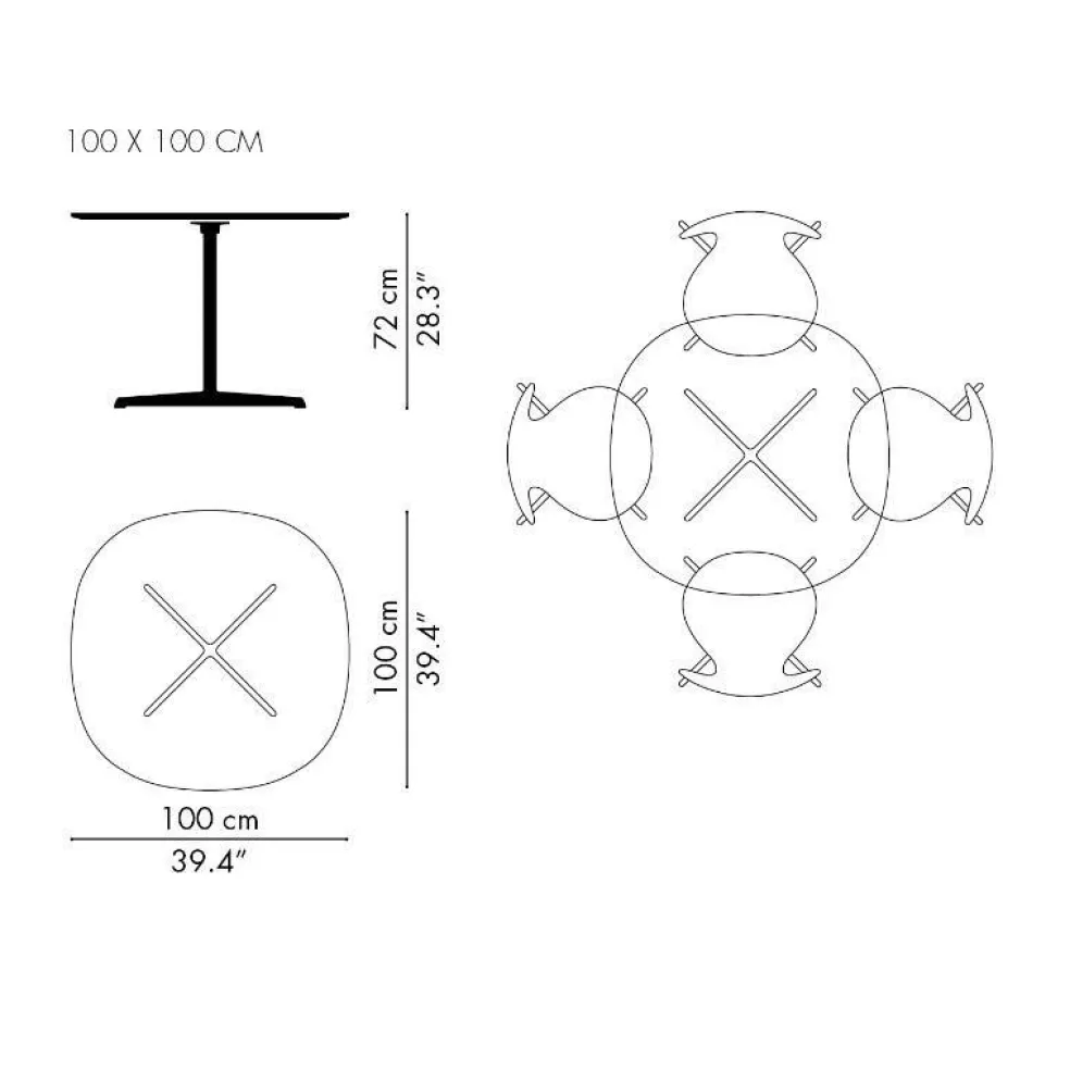 A603 Tisch Super-Zirkular