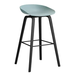 AAS 32 2.0 Barhocker hoch Eiche schwarz lackiert