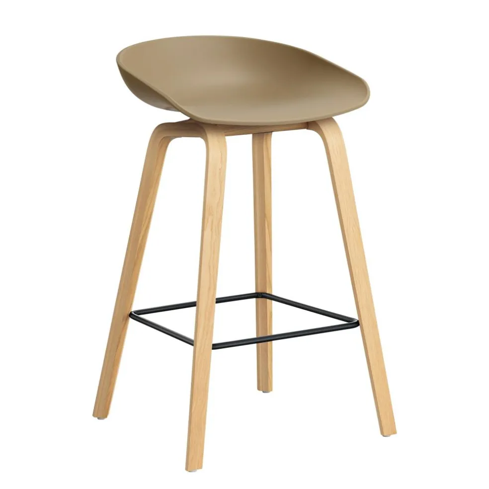 AAS 32 2.0 Barhocker niedrig Eiche lackiert