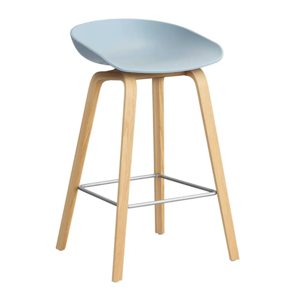 AAS 32 2.0 Barhocker niedrig Eiche lackiert