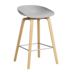 AAS 32 2.0 Barhocker niedrig Eiche lackiert