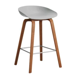 AAS 32 2.0 Barhocker niedrig Walnuss lackiert