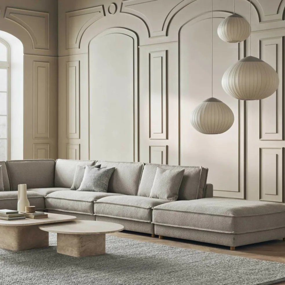 Acorn Pendelleuchte Stoff Ø 64cm