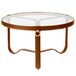 Adnet Couchtisch Ø 70cm