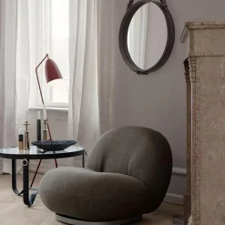 Adnet Wandspiegel Ø70cm