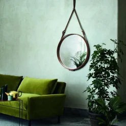 Adnet Wandspiegel Ø70cm