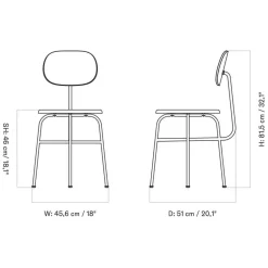 Afteroom Plus Stuhl Leder