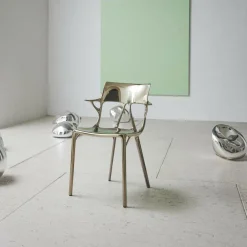 AI Metal Armlehnstuhl