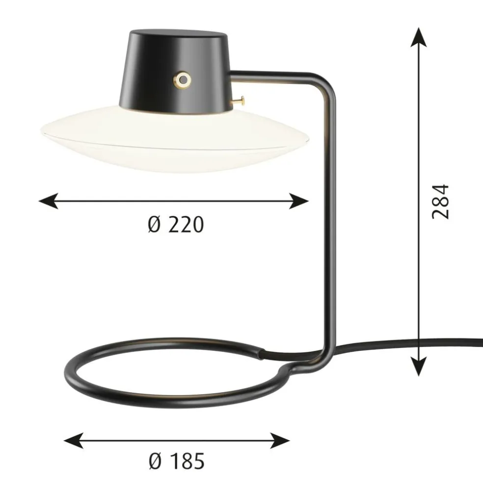 AJ Oxford Tischleuchte H 28cm