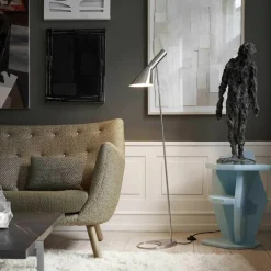 AJ Stehleuchte Edelstahl