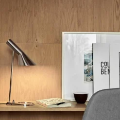 AJ Tischleuchte Edelstahl