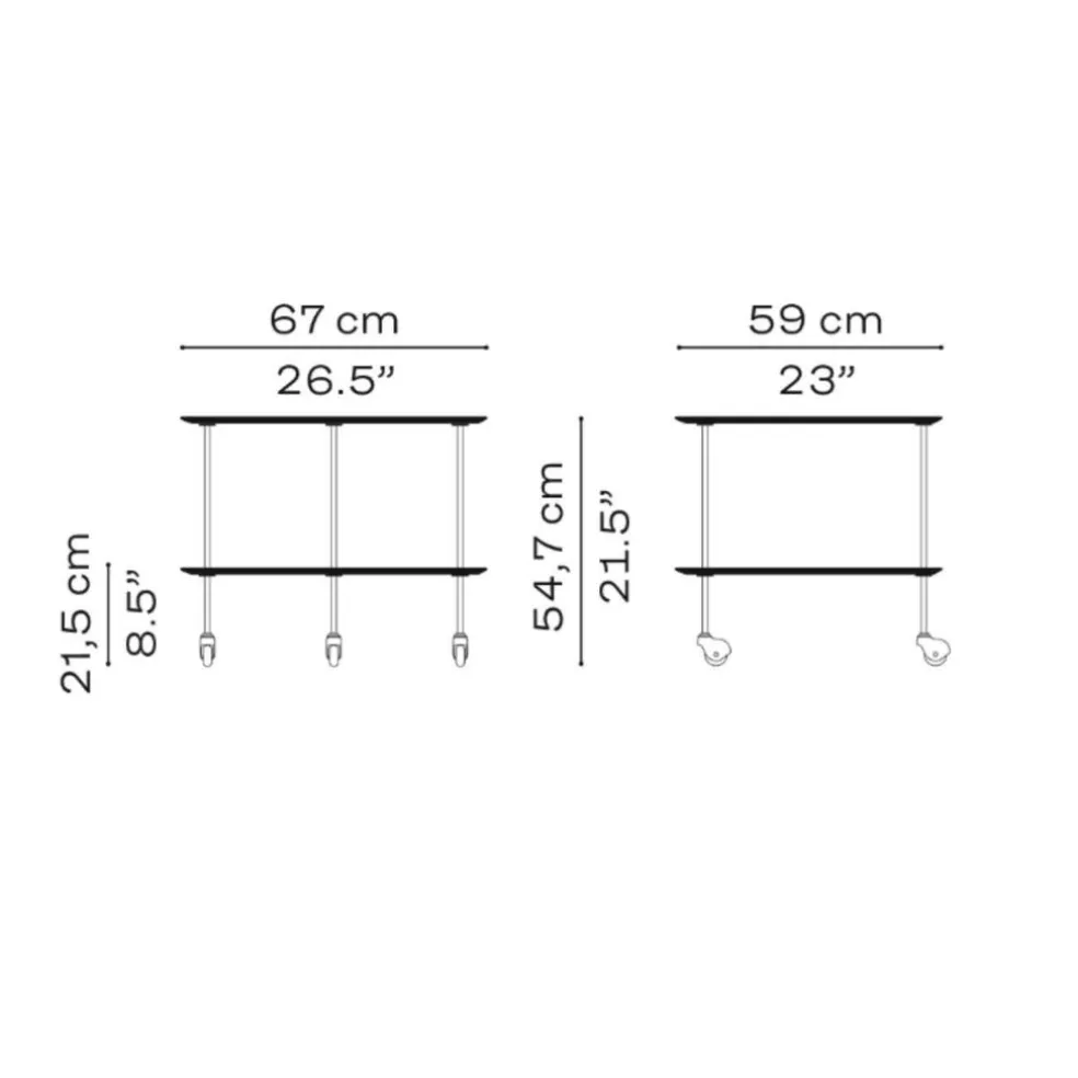 AJ Trolley Beistelltisch