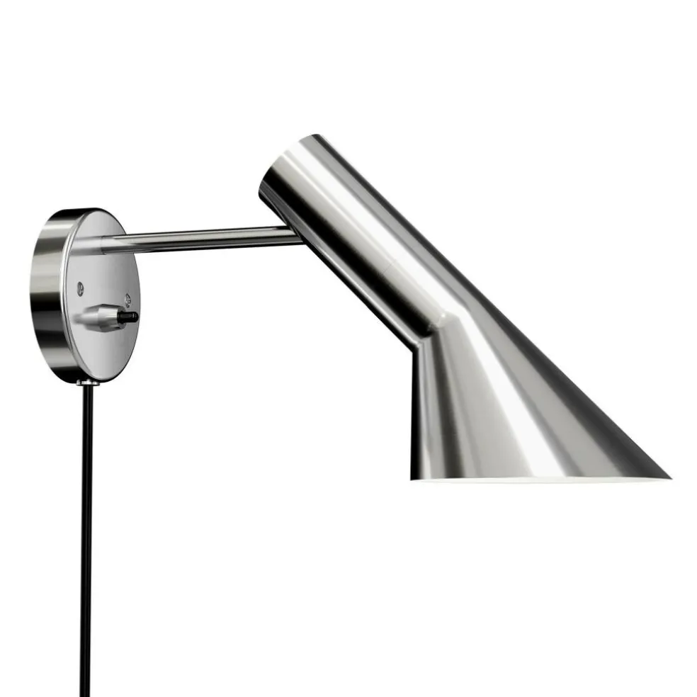 AJ Wandleuchte Edelstahl